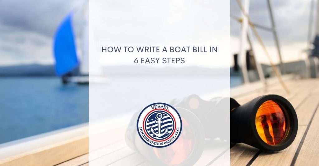 Boat Bill Of Sale