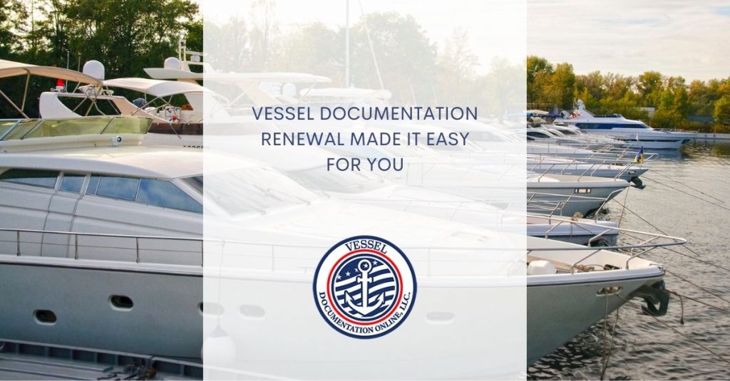 Vessel Documentation Renewal