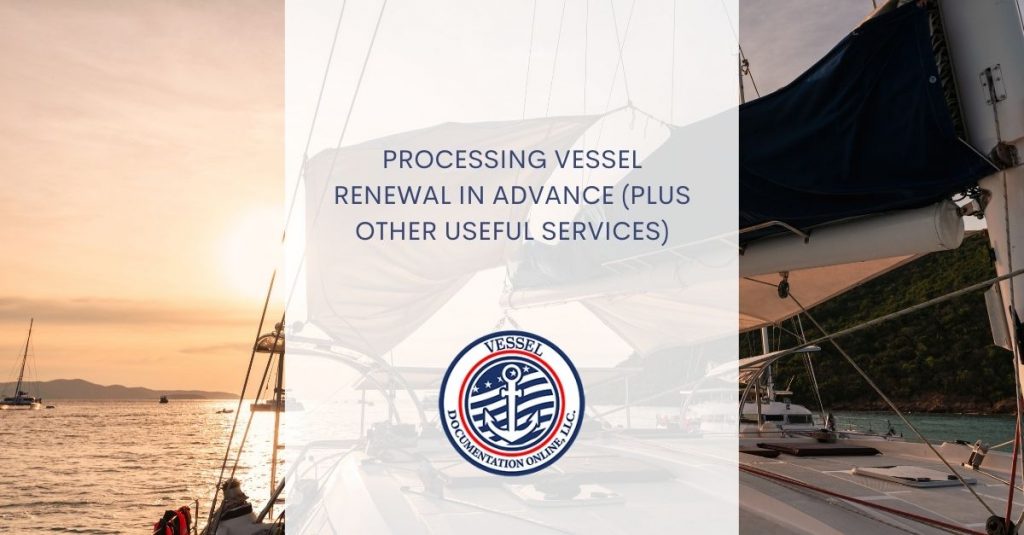 Vessel Renewal