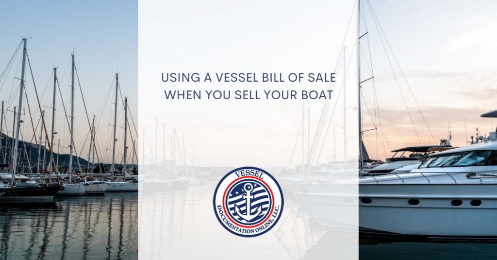 vessel bill of sale