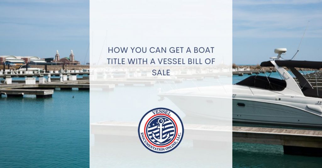 vessel bill of sale