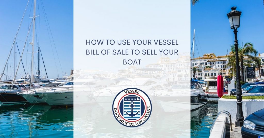 Vessel Bill Of Sale