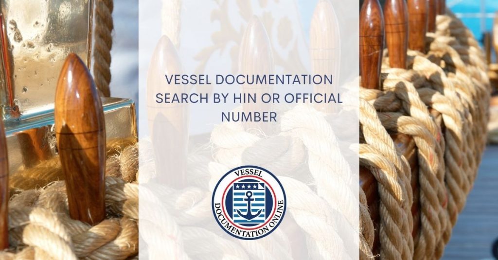 Vessel Documentation Search