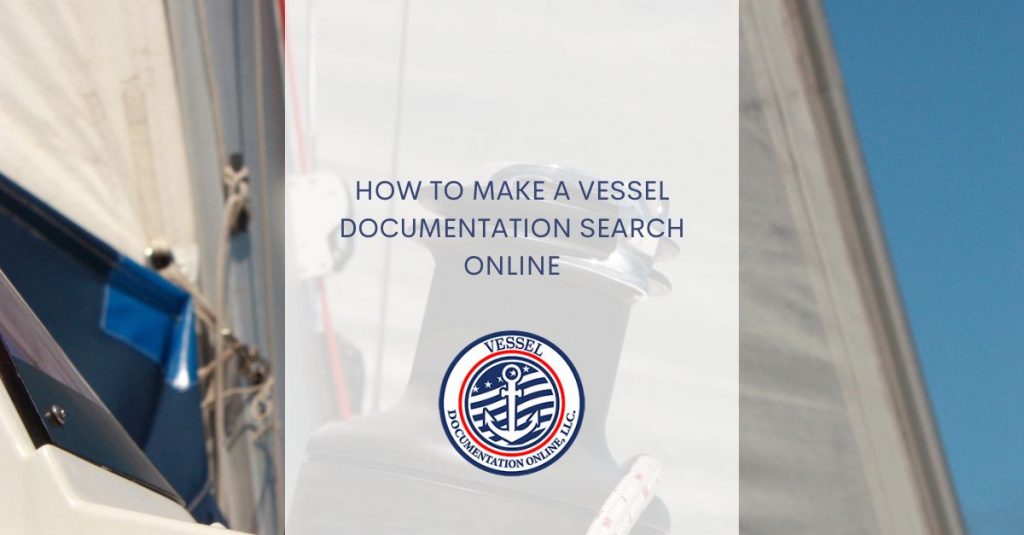 Vessel Documentation Search