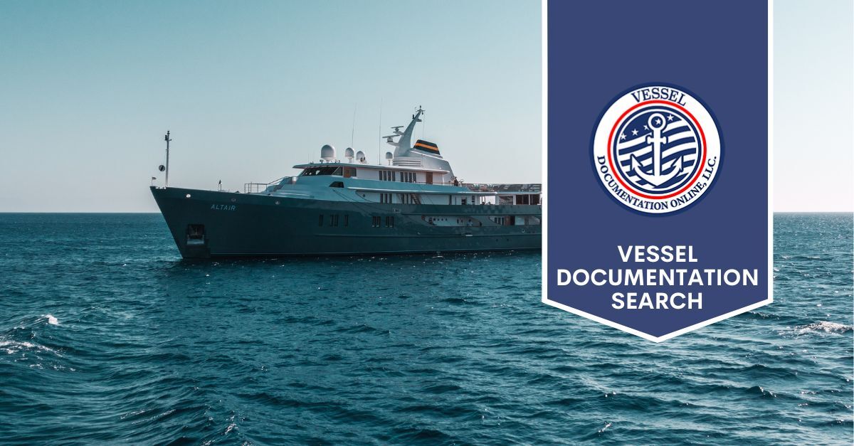 Vessel Documentation Search
