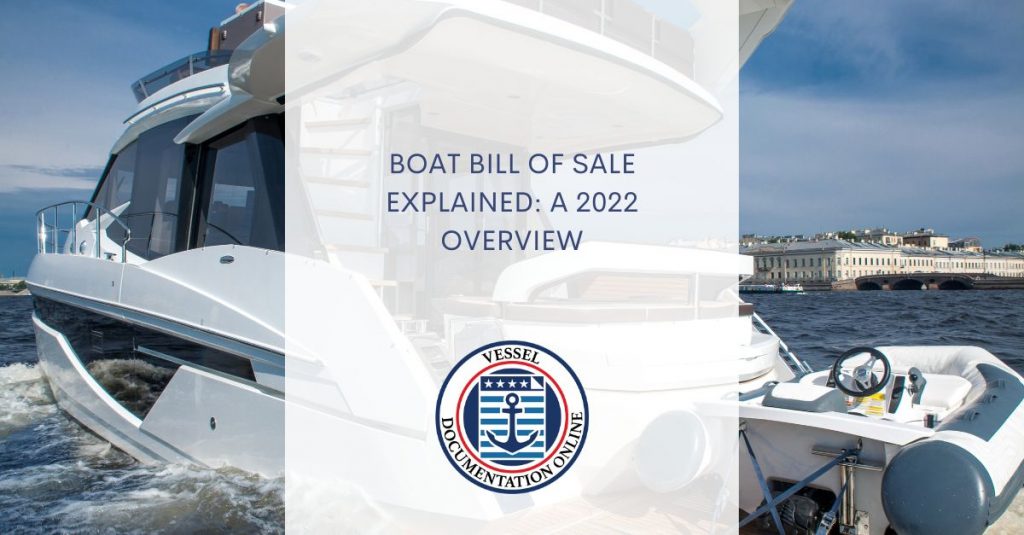 Boat Bill of Sale