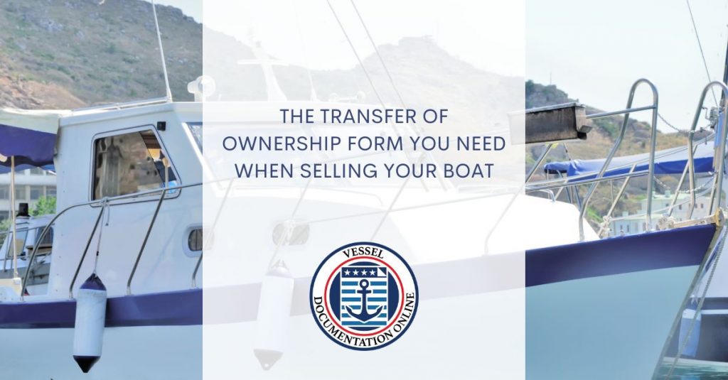 Transfer of Ownership Form